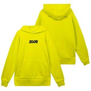 NWT Golf Tyler The Creator Igor Cotton Hoodie Safety Green M